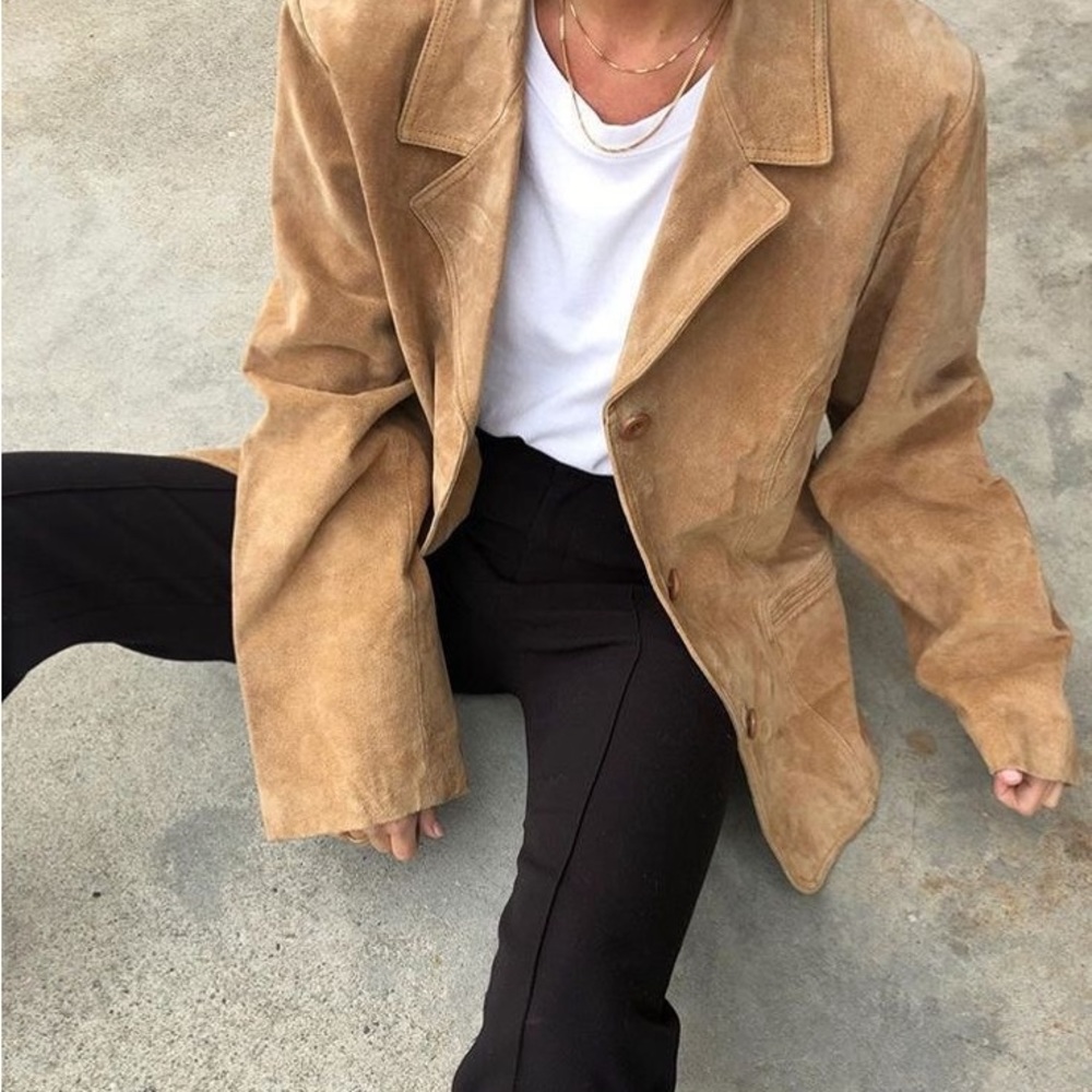 Suede Blazer